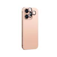 ราคา ฟิล์มกันเลนส์ AMAZINGthing Camera Lens iPhone 16 Pro/16 Pro Max (Three Lens) Rose Gold (4892878091459)