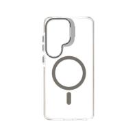 ราคา เคส QPLUS Samsung Galaxy S26 Ultra Magnetic Transparent Gray with Camera Stand (8859703424710)