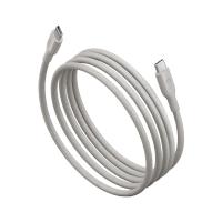 สายชาร์จ ENERGEA USB-C to USB-C 60W 480Mbps 1.5M FLOW Sand (8885020104936)