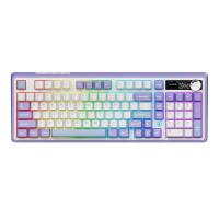 คีย์บอร์ดเกมมิ่ง Ajazz AK980 V2 LCD Mountain mist Maila Switch (6976412987700)