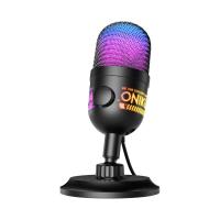 ราคา ไมโครโฟน Onikuma Gaming Microphone M930 Condenser RGB Black (6972470564198)