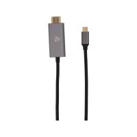 ราคา สายชาร์จ TECHPRO USB-C to HDMI Cable Converter 4K 1.8M Silver Gray (8857824905767)
