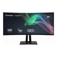 ราคา จอมอนิเตอร์ VIEWSONIC ColorPro VP3481a (VA 2K USB-C 90W Curved) (766907009569)