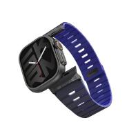 ราคา Skinarma สาย Apple Watch Series 6,7,8,9,10,11,Ultra (44/45/46/49 MM) Gemini Magnetic Navy (8886461247459)