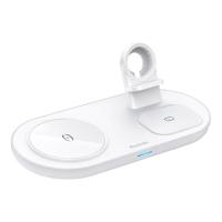 ราคา ที่ชาร์จไร้สาย Mcdodo 3 in 1 Wireless Charger Use for USB-A Apple Watch Charger White (6921002670609)