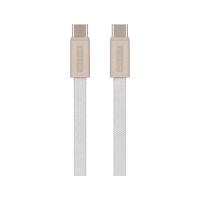ราคา สายชาร์จ Blue Box USB-C to USB-C Cable 60W 1M. Mag Flat White (BB-C11) (8858824680869)