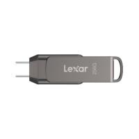 แฟลชไดร์ฟ Lexar Dual Drive D400 USB Type-C 256GB (843367129089)