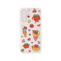 ราคา FOX x PLEASENJOY เคส Samsung Galaxy A56 (5G) Happy Tomato Clear (8855879958585)