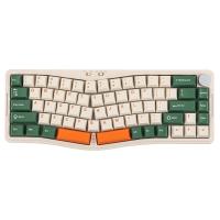 คีย์บอร์ดเกมมิ่ง Ajazz AKS068 Green Nature Mechanical Keyboard Sea Salt Switch (6976412980695)