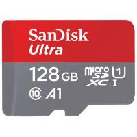 ราคา เมมโมรี่การ์ด SanDisk Ultra microSDXC C10 A1 U1 UHS-I 140MB/s R 128GB (SDSQUAB-128G-GN6MN) (619659200480)