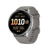 ราคา สมาร์ทวอทช์ Garmin Venu 4 (45mm) Black with Silver and Gray (753759368043)