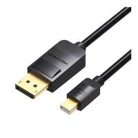 ราคา สายเชื่อมต่อ Vention Mini DisplayPort to DisplayPort Cable HAABH 2m Black (6922794733220)
