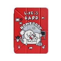 FOX x KAKAO Friends เคส iPad Air4/5/6/7/8 11 2026 Y Model life is Hard Red (8855879958783)