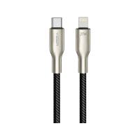 สายชาร์จ VEGER USB-C to Lightning Braided 27W DATA 1.2M Black (VU-CL22) (8859531913691)