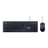 เมาส์และคีย์บอร์ด NUBWO Wired Combo Set NKM641 (TH/EN) Black (8859790096128)