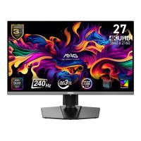 จอมอนิเตอร์ MSI MAG 272UP QD-OLED X24 Gaming Monitor (OLED 4K 240Hz) (4711377364829)