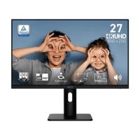จอมอนิเตอร์ MSI PRO MP273UP E6 (IPS 4K 60Hz PIVOT) (4711377373975)
