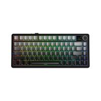 คีย์บอร์ดเกมมิ่ง AULA F75 MAX (GRADIENT GRAY) GREEN SWITCH (6978080501165)