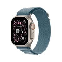 ราคา Apple Watch Ultra 3 GPS + Cellular 49mm Natural Titanium Case with Light Blue Alpine Loop - Small (195950608984)