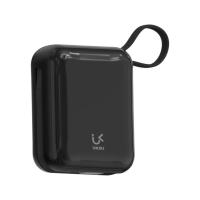 พาวเวอร์แบงค์ Ukiki 10,000 mAh PD35W Built-in Cable Mini Fast KP10-06 (CCC) Black (8859883290297)