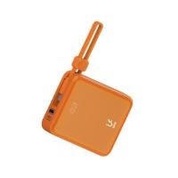 พาวเวอร์แบงค์ Ukiki 10,000 mAh PD22.5W Mini Fast Wireless K06 (CCC) Orange (8859883298828)