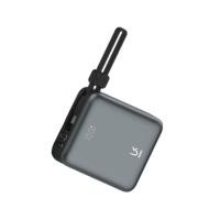 พาวเวอร์แบงค์ Ukiki 10,000 mAh PD22.5W Mini Fast Wireless K06 (CCC) Black (8859883283893)