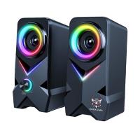 ลำโพง Onikuma Gaming L2 Speaker RGB Black (6972470562637)
