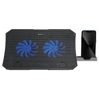 ราคา พัดลมระบายความร้อน Signo LED Gaming Cooling Pad SPENCER CP-511 Black (6762209451871)