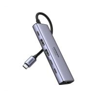 ราคา UGREEN 6-in-1 USB-C Hub (35999) Gray (6941876239993)