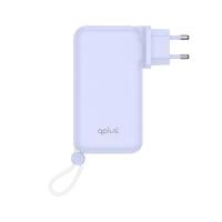 ราคา พาวเวอร์แบงค์ QPLUS 20,000 mAh Built-In Cable W2047 Purple (8856847279039)