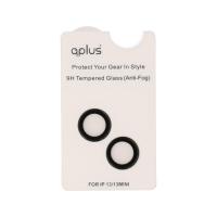 ราคา ฟิล์มกันเลนส์ QPLUS Camera Ring Lens iPhone 13/13 Mini Black (8859703424390)