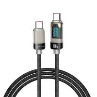 สายชาร์จ ALPHA.X USB-C to USB-C Cable 100W 1.2M Black (ALU-CC10) (8859531909625)