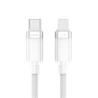 ราคา สายชาร์จ UVOLT USB-C to Lightning DATA Cable 27W 1.2M White (8859524100954)