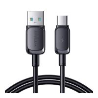 สายชาร์จ JOYROOM USB-A to USB-C Cable 3A Multi-Color 1.2M Black (S-A14) (6956116748302)