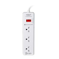 ปลั๊กไฟ Anitech Plug 3 Way 1 Switch 3M. (H533-ON) (8859221725757)