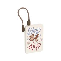 VEGER x Disney พาวเวอร์แบงค์ 5,000 mAh VP05-11WPD/XHD-G80 (C&D3) Beige (CCC) (8859531913509)