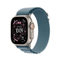 ราคา Apple Watch Ultra 3 GPS + Cellular 49mm Natural Titanium Case with Light Blue Alpine Loop - Large (195950609240)