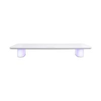 ราคา แท่นวางจอ ERGONOZ LEVATOR LUMINAR Monitor Riser White (Width 80 cm) (8859810906819)
