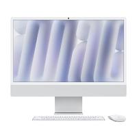 Apple iMac 24 with Retina 4.5K display/M4 chip/10C CPU/10C GPU/16GB/256GB Silver (2024) (MWUU3TH/A)
