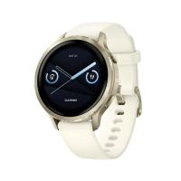 ราคา สมาร์ทวอทช์ Garmin Venu 4 (41mm) Beige with Lunar Gold and Bone (753759368005)