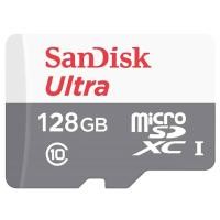 ราคา [ของแท้] เมมโมรี่การ์ด SanDisk Ultra MicroSDXC 128GB 100MB/s C10 (SDSQUNR-128G-GN6MN) (619659185091)
