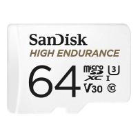 [ของแท้] เมมโมรี่การ์ด SanDisk High Endurance MicroSDXC Class 10 64GB (SDSQQNR_064G_GN6IA) (61965917