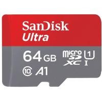 [ของแท้] เมมโมรี่การ์ด SanDisk Ultra microSDXC C10 A1 U1 UHS-I 140MB/s R 64GB (SDSQUAB-064G-GN6MN) (