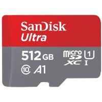 ราคา [ของแท้] เมมโมรี่การ์ด SanDisk Ultra microSDXC C10 A1 U1 UHS-I 150MB/s R 512GB (SDSQUAC-512G-GN6MN) (619659200503)