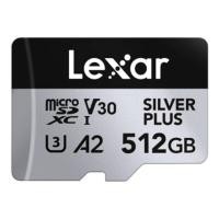[ของแท้] เมมโมรี่การ์ด Lexar MicroSDXC 512GB Professional Silver Plus Global (843367135356)