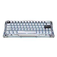 คีย์บอร์ดเกมมิ่ง GravaStar Magnetic Gaming Keyboard Mercury V60 Pro - Chrome Silver (6972448924184)