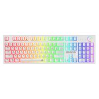 คีย์บอร์ดเกมมิ่ง Signo Mechanical White MEZZON (KB-752) - Blue Switch (Eng/Th) (6859647298929)