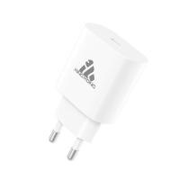 อะแดปเตอร์ KING KONG Wall USB Charger USB-C (PD/PPS25W) White (AP25) (8853330030368)