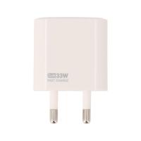 อะแดปเตอร์ FOX Wall USB Charger 1 USB-A (PD18W) / 1 USB-C (PD33W) + USB-C to USB-C Cable 1M. White (