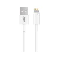 สายชาร์จ WHY USB-A to Lightning 2.4A Planet 2M. White (UC-2172B) (8859703420859)